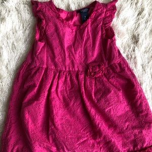 Chaps eyelet dress